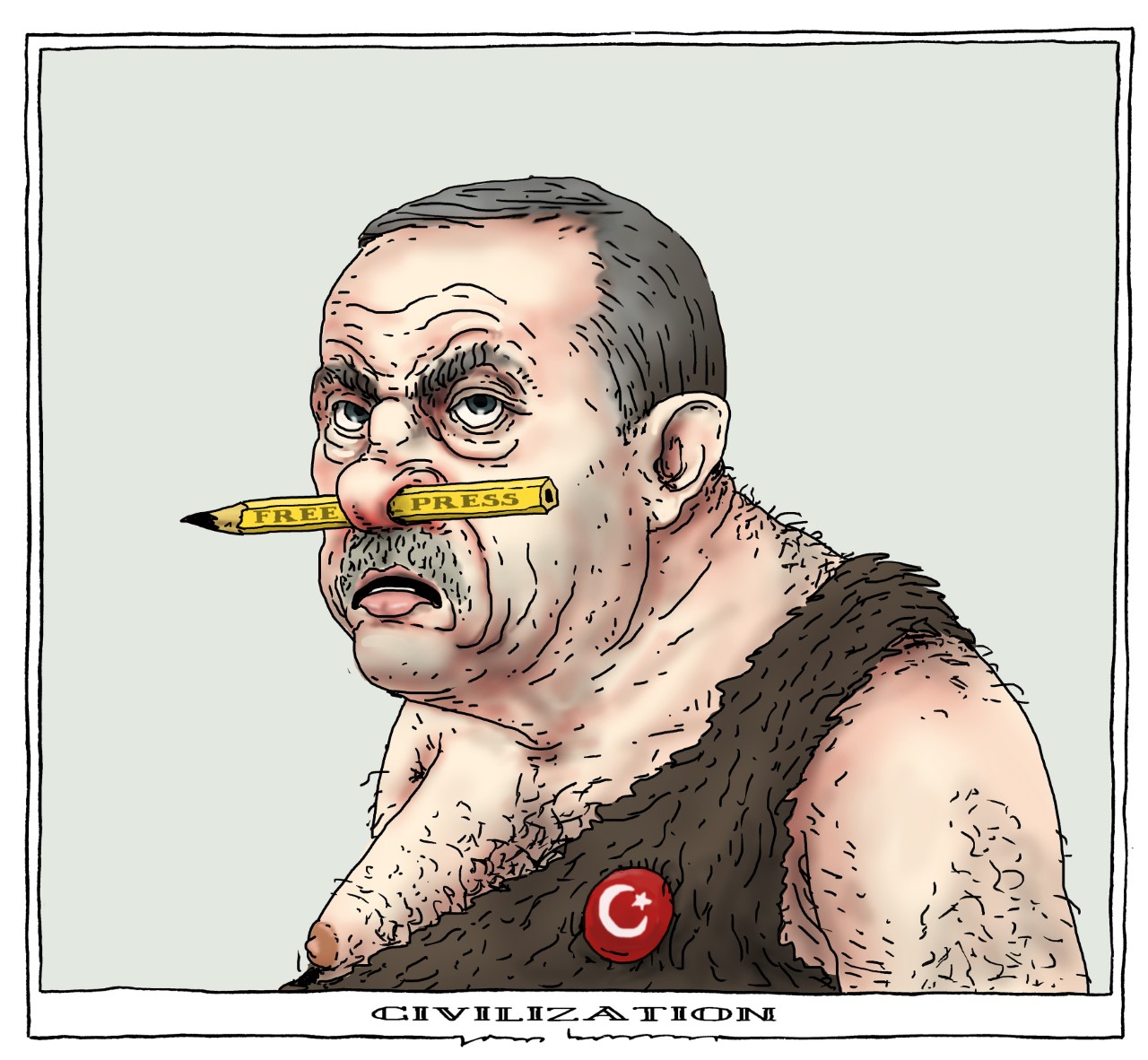 Cartoon Erdogan