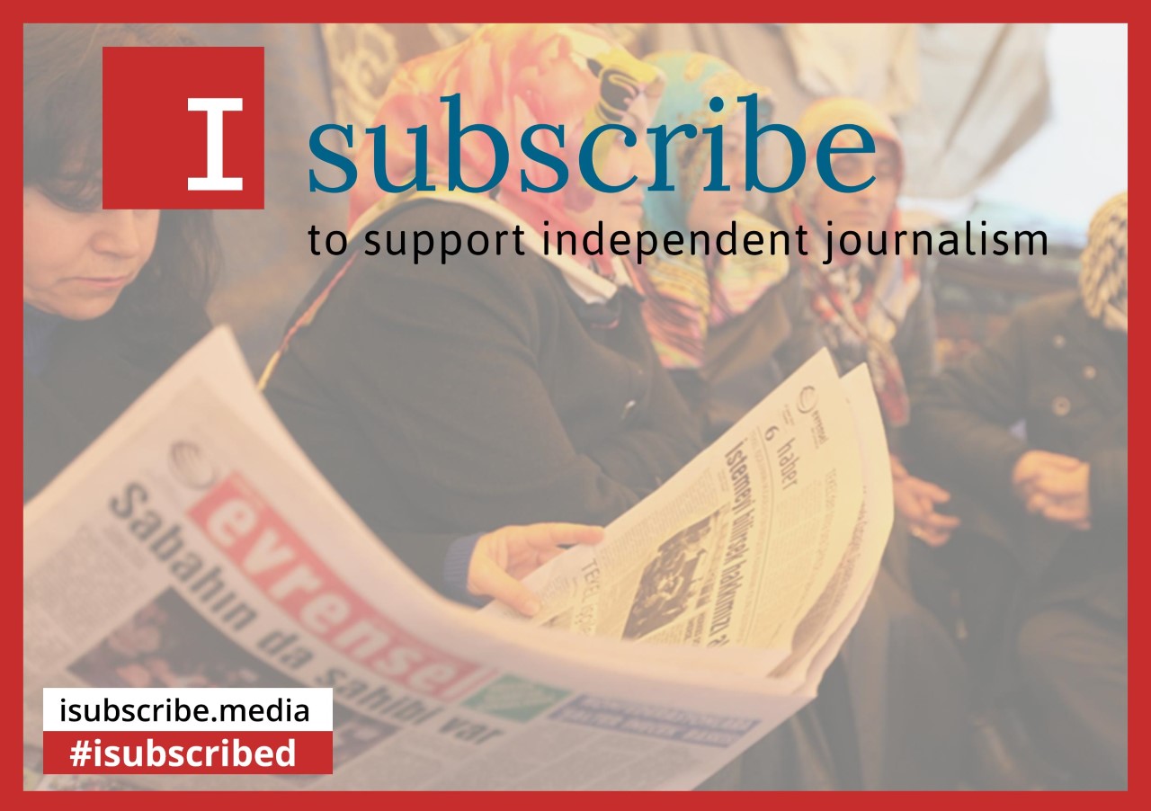 IPI geeft vervolg aan campagne ‘ISubscribe’ ter ondersteuning persvrijheid Turkije 